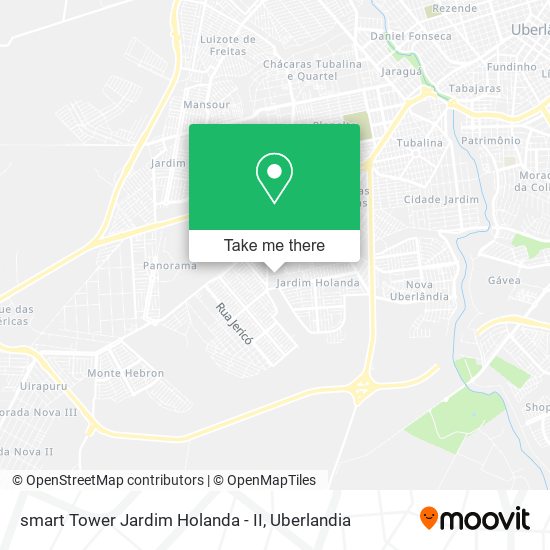 smart Tower Jardim Holanda - II map