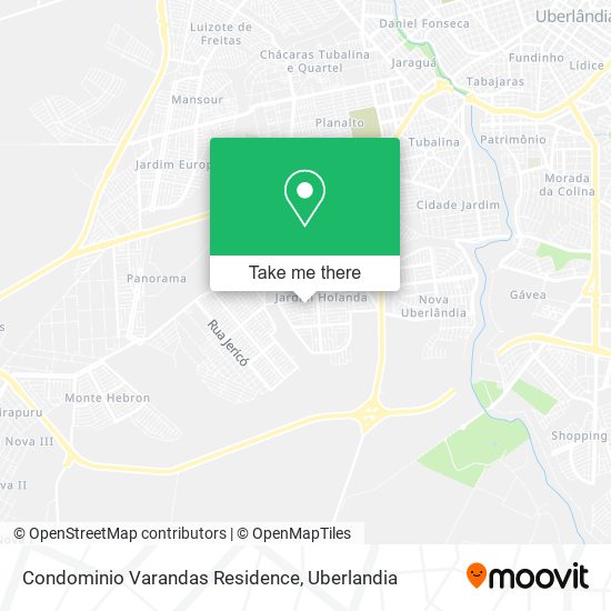 Condominio Varandas Residence map