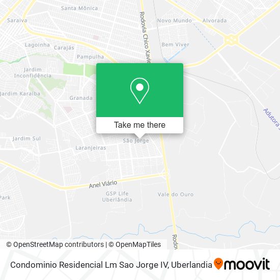 Condominio Residencial Lm Sao Jorge IV map