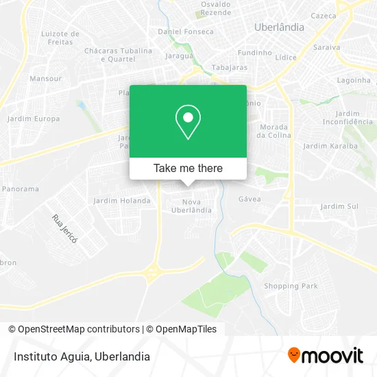 Instituto Aguia map