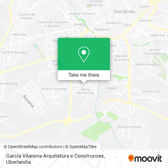 Garcia Vilanova Arquitetura e Construcoes map