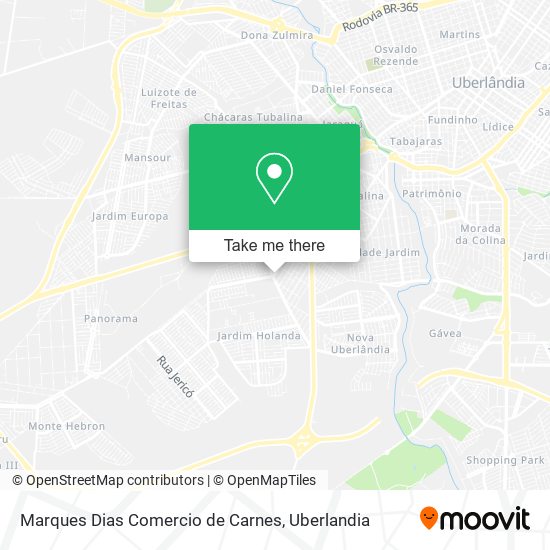 Marques Dias Comercio de Carnes map
