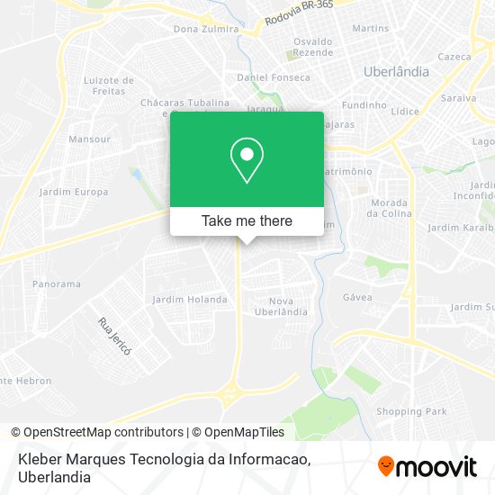 Mapa Kleber Marques Tecnologia da Informacao