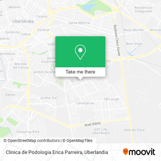 Clinica de Podologia Erica Parreira map