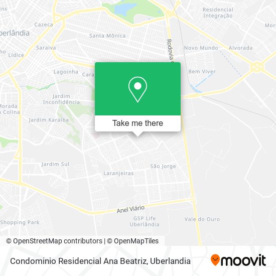 Condominio Residencial Ana Beatriz map