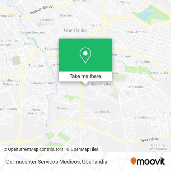 Mapa Dermacenter Servicos Medicos