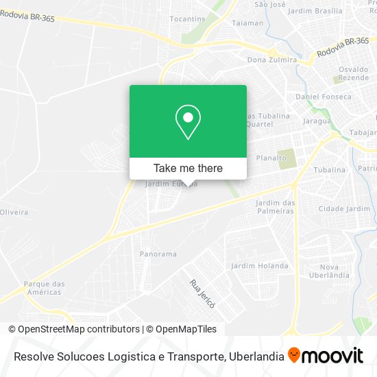 Resolve Solucoes Logistica e Transporte map