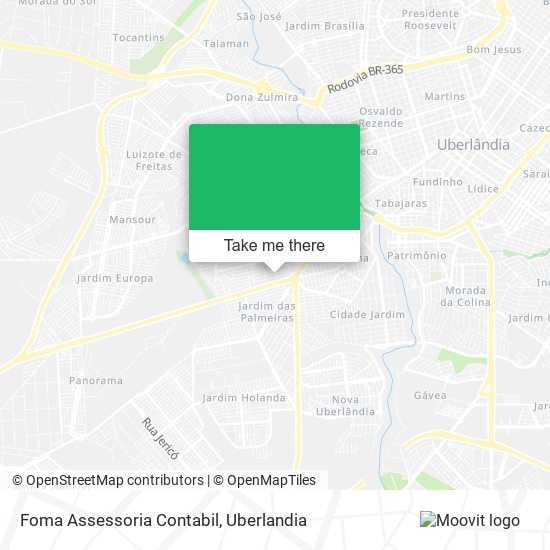 Mapa Foma Assessoria Contabil