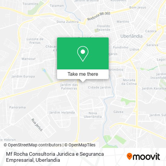 Mf Rocha Consultoria Juridica e Seguranca Empresarial map