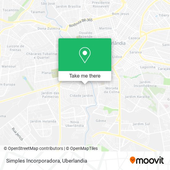 Simples Incorporadora map