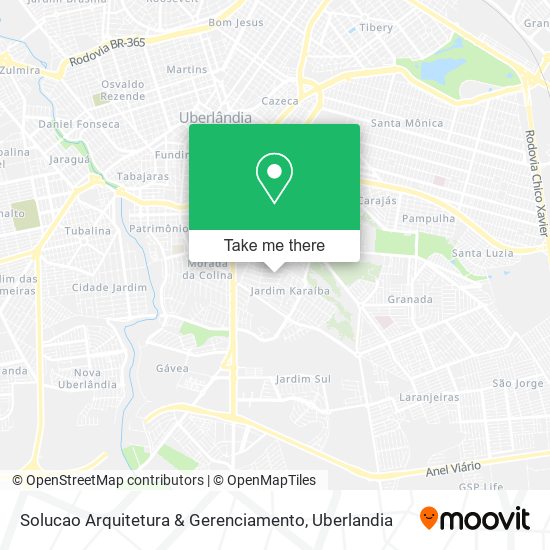 Solucao Arquitetura & Gerenciamento map