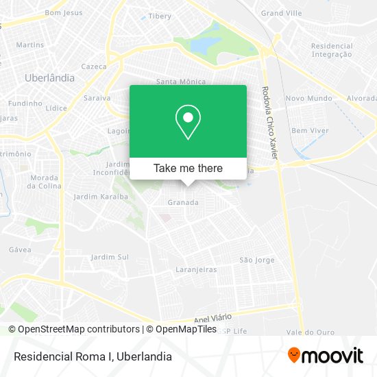 Mapa Residencial Roma I