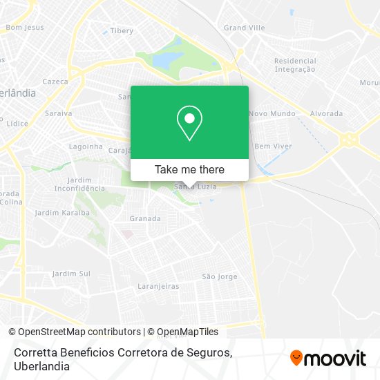 Corretta Beneficios Corretora de Seguros map