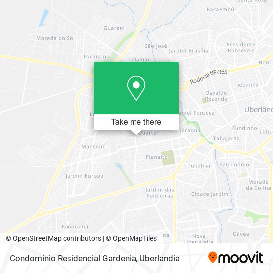 Condominio Residencial Gardenia map