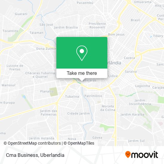 Cma Business map