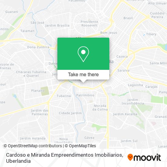 Cardoso e Miranda Empreendimentos Imobiliarios map