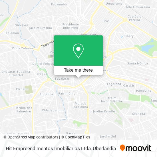 Hit Empreendimentos Imobiliarios Ltda map