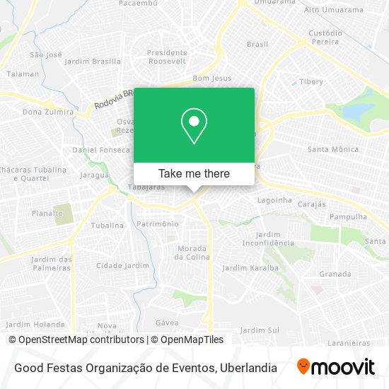 Good Festas Organização de Eventos map