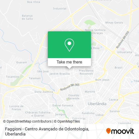 Faggioni - Centro Avançado de Odontologia map