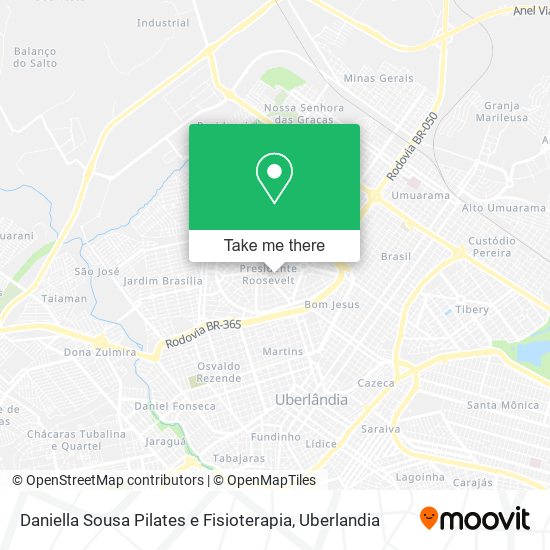 Daniella Sousa Pilates e Fisioterapia map