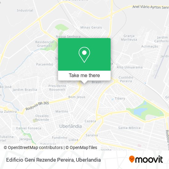 Edificio Geni Rezende Pereira map