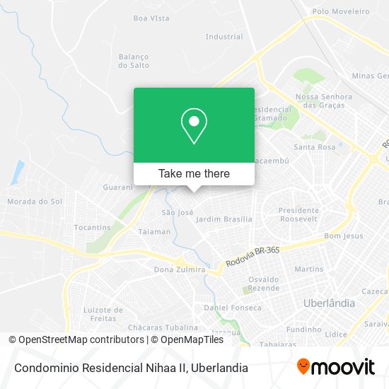 Mapa Condominio Residencial Nihaa II