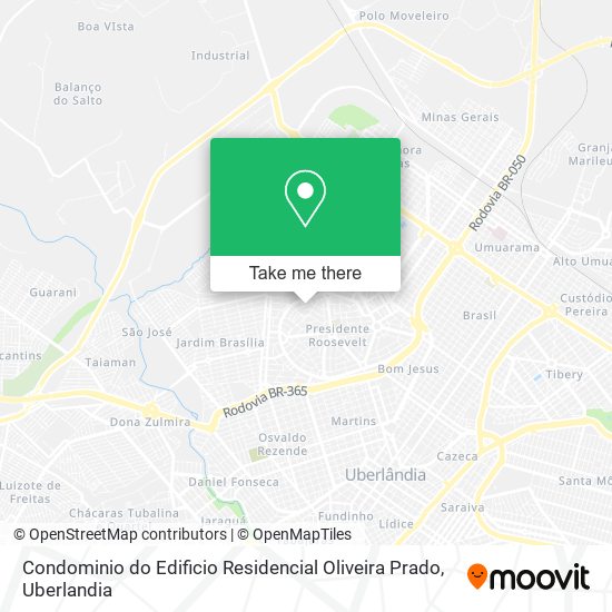 Condominio do Edificio Residencial Oliveira Prado map