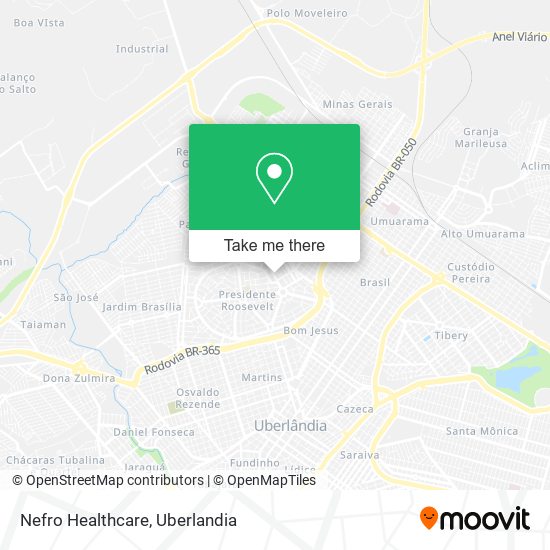 Nefro Healthcare map