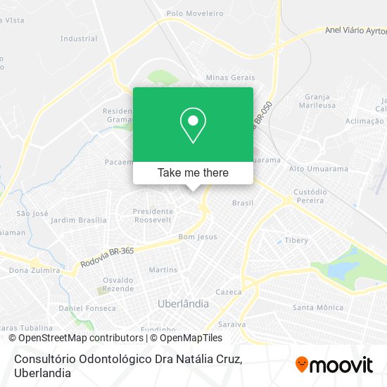 Consultório Odontológico Dra Natália Cruz map