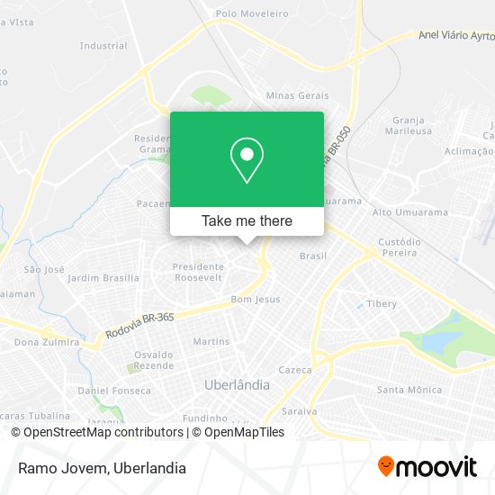 Ramo Jovem map