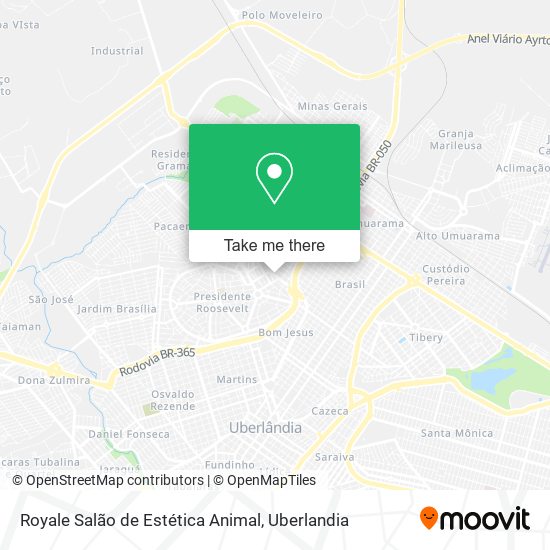 Royale Salão de Estética Animal map