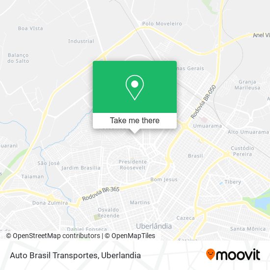 Auto Brasil Transportes map