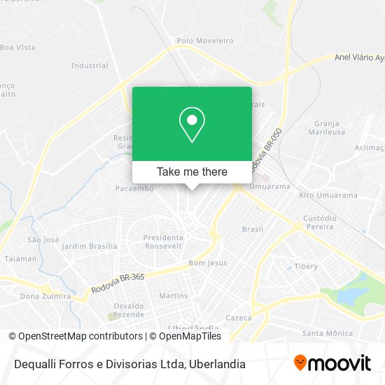 Dequalli Forros e Divisorias Ltda map