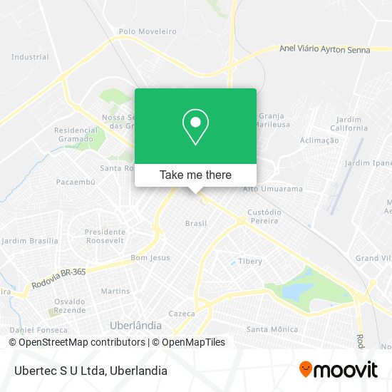 Ubertec S U Ltda map