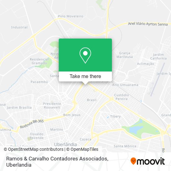 Ramos & Carvalho Contadores Associados map