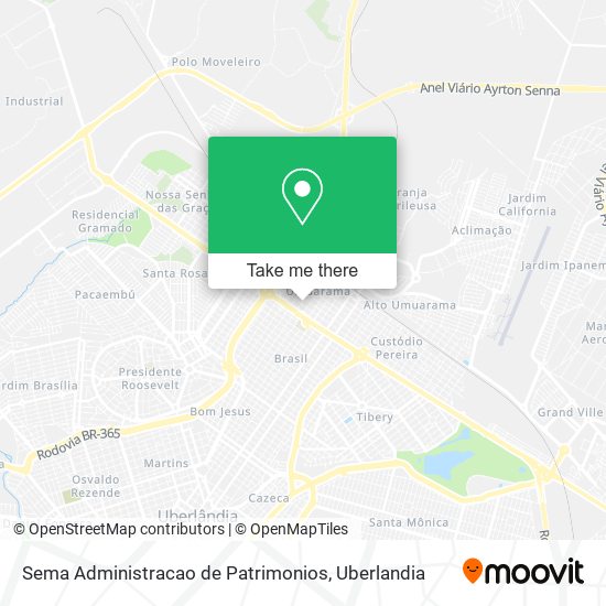 Sema Administracao de Patrimonios map