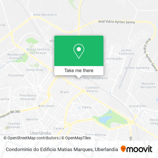 Condominio do Edificio Matias Marques map