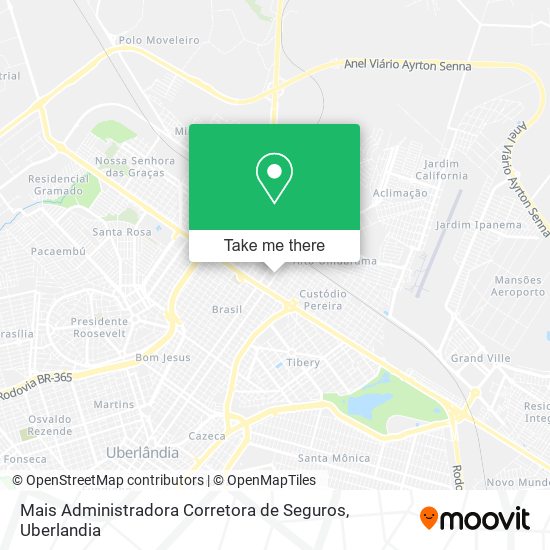 Mais Administradora Corretora de Seguros map