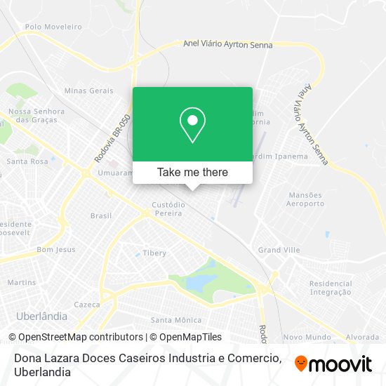 Dona Lazara Doces Caseiros Industria e Comercio map
