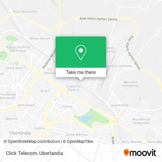 Click Telecom map