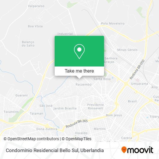 Condomínio Residencial Bello Sul map