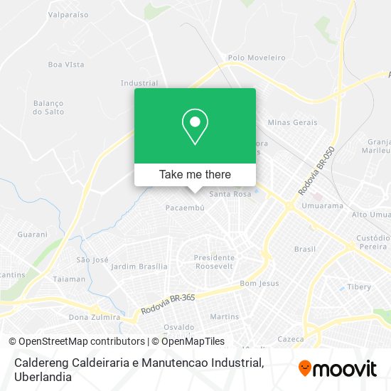 Caldereng Caldeiraria e Manutencao Industrial map