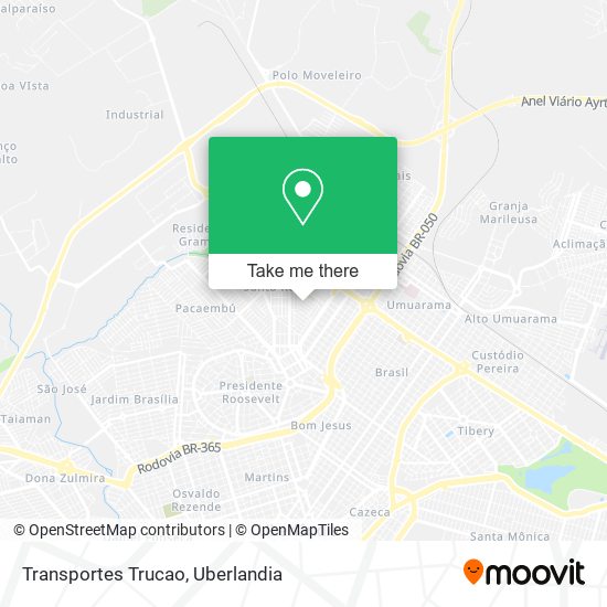 Mapa Transportes Trucao