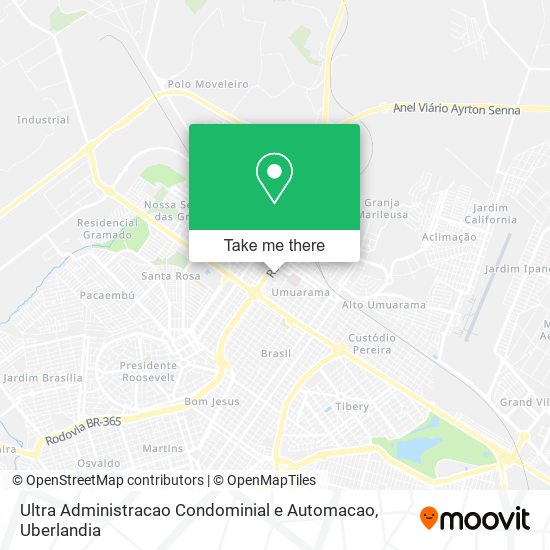 Ultra Administracao Condominial e Automacao map