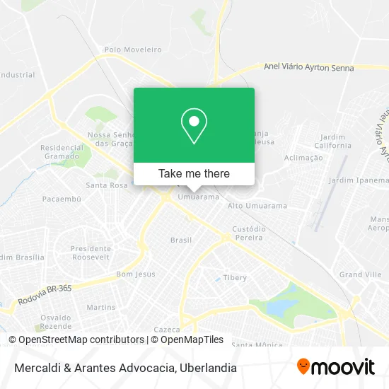 Mercaldi & Arantes Advocacia map