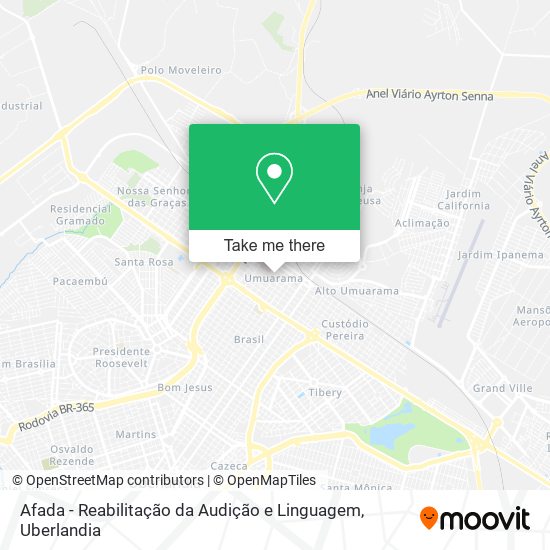 Afada - Reabilitação da Audição e Linguagem map