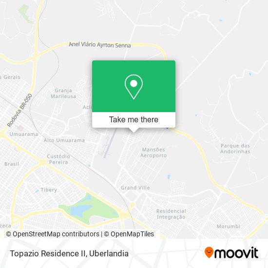 Topazio Residence II map