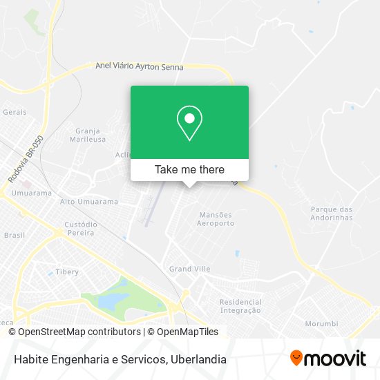 Habite Engenharia e Servicos map