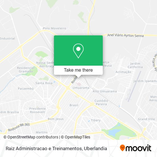 Mapa Raiz Administracao e Treinamentos