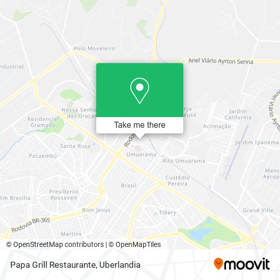 Papa Grill Restaurante map